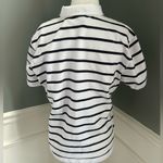 Ralph Lauren Lauren Active Striped Quarter Zip Polo Shirt White Size L Photo 2