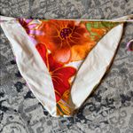 Mara Hoffman NWT  Lei String Bikini Bottom in Floral Multi Size XL Photo 6