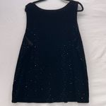 Susan Graver Velvet Blouse 2X Black Bling Evening Photo 1