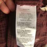 Madewell  embroidered floral top‎ with back tie detail women’s size small cotton Photo 8