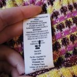 Free People Purple and Yellow Short Sleeve Sweater Dress Photo 11