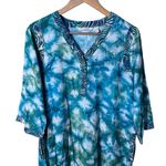 Soft Surroundings Tie Dye Maxi Dress Size Petite Medium NWOT Photo 2