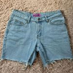 Edikted Tomboy Low Rise Denim Shorts Photo 0