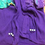 80s VINTAGE PURPLE FUNKY CARDIGAN Photo 3
