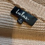 Lulus Oversized Sweater with Back V Cutout Size Small Photo 6