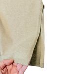 Faherty Jackson Sweater Dress in Oatmeal Heather Cozy Collared Belted Size Large Tan Photo 5