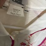Womens PRINCE Polo shirt Pink & White sz M tennis golf Size M Photo 4