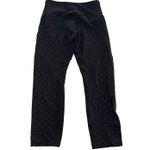 Lysse ‎ Leggings Womens Small Black Studded Capri Cropped High Rise Photo 1