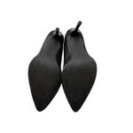 DKNY  Shay Leather & Patent Black High Heel Pumps Size 8.5 Photo 6