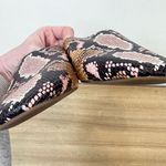 Madewell NWOT The Frances Mules - Snake Print Sz10 Photo 4