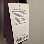 Lululemon  - Sculpt Crop Tank - Grape Thistle - $58 - Size 10 Photo 3
