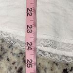 Bishop and Young Womens Lace Trim V-Neck Sleeveless Camisole Tank Top Cream Small Photo 7