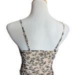 Francesca's Womens Francesca’s Collections Meraki Zoey Animal Print Mesh Bodysuit - Sz S Photo 5