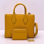 Michael Kors Mirella Small Tote Crossbody and Small Wallet Card Case Jasmine Photo 2