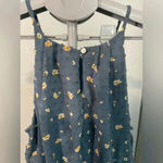 Blue Rain Womens‎  Dusky Blue Calliope Ruffle Bottom Dress Sz XS - bin 12 Photo 3