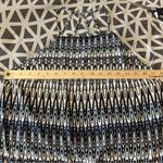 Kensie Women's Sound Waves Printed Cami Dress Halter Neck Shift Chiffon Size M Photo 14