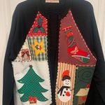 Handcrafted Jersey Christmas Sweater 1305 Black Size undefined Photo 0