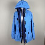 Obermeyer  Jacket Womens 10 Blue Stabilizer II Winter Ski Snow Hooded Full Zip‎ Photo 6