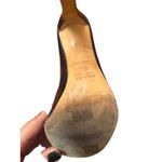 Prada Black Leather Chain Link Loafer Pumps Heels Size 39.5 Made in Italy Photo 2