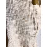 Scoop Ivory Blue Embroidered Gauze Dress Size M – Boho Tassel A Photo 2