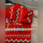 Holiday Time  Size S Merry Christmas Embellished Sequin Crew Neck Ugly Sweater Photo 11