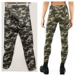 Tractr Blu Julia High Rise Green Camo Skinny Jean  Size 25 Photo 2
