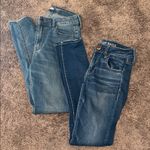 American Eagle Size 2 long  & old navy skinny jeans bundle! Photo 0