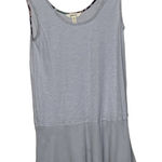 Matilda Jane Matilda Jane Tank Top Size Small Gray Heather With Lace Bottom Cotton Womens Photo 0