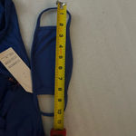 AQ Sport Blue Cropped Graphic Tee XL Cloth Mask NEW Casual Dopamine Kidcore Photo 4