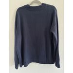 American Flag Sweater Womens XL Blue Chunky Preppy Nautical USA Patriotic Red Photo 1