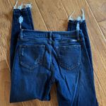 KanCan Skinny Jeans Women’s 9/28 Dark Wash Blue Denim Mid Rise Distressed Photo 3