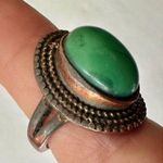 Copper tone green ring Brown Photo 1