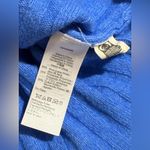 Madewell 55% Wool Blue Ribbed Knit Cropped Sweater Photo 3