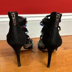 Sam Edelman  Strappy Beaded High Heel Black Sandals size 6.5 Photo 1