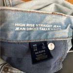 Lands' End Land’s End High Rise Straight Leg Light Wash Mom Jeans size 4P Photo 2