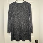 Abercrombie & Fitch Size Small Black Dress Mini Long Sleeve Heathered Photo 8