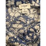 J.Crew  Blue and White Matching Top (Sz L) and Skirt (Sz M) Photo 6