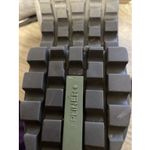 Donald Pliner DONALD J PLINER SPORT Women's Uzip gray silver leather lug sole loafer, 7.5M Photo 9