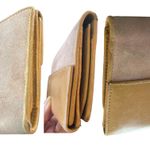 Gucci Vintage Pink Suede Leather Wallet Photo 5