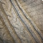 Sundance  Cardigan Sweater Cable Knit Open Front Long Sleeve Gray Small Photo 1