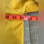 POL Vintage Wash Yellow Corduroy Raw destroyed hem button down jacket size M Photo 10