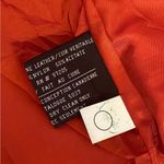 Danier Genuine red leather jacket |  Canada Photo 7