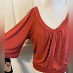 American Rag Cie blouse Small Burnt Orange Photo 1