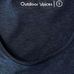 Outdoor Voices Navy Blue Crop Bra Tank Top Photo 3