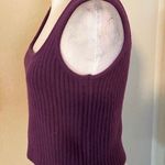 Lucy Paris KNIT CROP Purple Photo 5