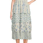 Crystal Doll Floral Midi Dress Photo 0