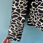 Peck & Peck  Collection 14 Black White Zip Abstract Animal Print Bold Statement Photo 5