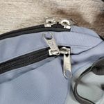 Jansport  XL Sling Messenger Bag Gray Blue Teardrop Crossbody Travel Backpack Photo 3