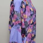 Reebok vintage 80s retro streetwear pastel patterned windbreaker size medium Photo 3