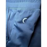 Zyia  Active Ankle Zip Jogger Pants Pull On Drawstring Navy Athleisure Women's S Photo 8